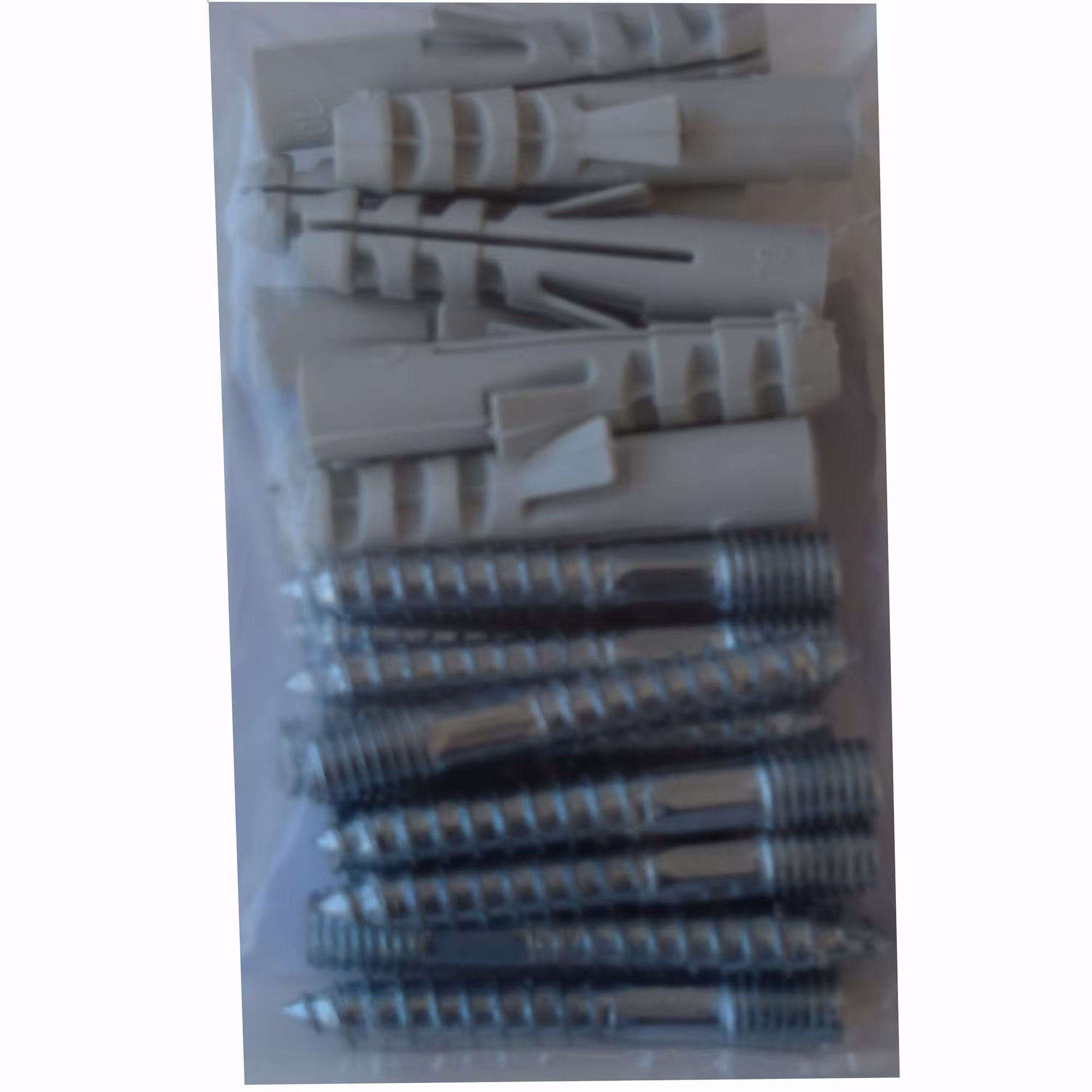Set di tasselli con viti per grucce Fixotec, parti di montaggio