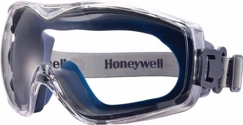 Occhiali di sicurezza a visione completa DuraMaxx EN 166, montatura blu, lente in policarbonato trasparente, marca HONEYWELL Occhiali di sicurezza a visione completa DuraMaxx EN 166, montatura blu, lente in policarbonato trasparente, HONEYWELL, dalla categoria occhiali di sicurezza, codice articolo 4000370053