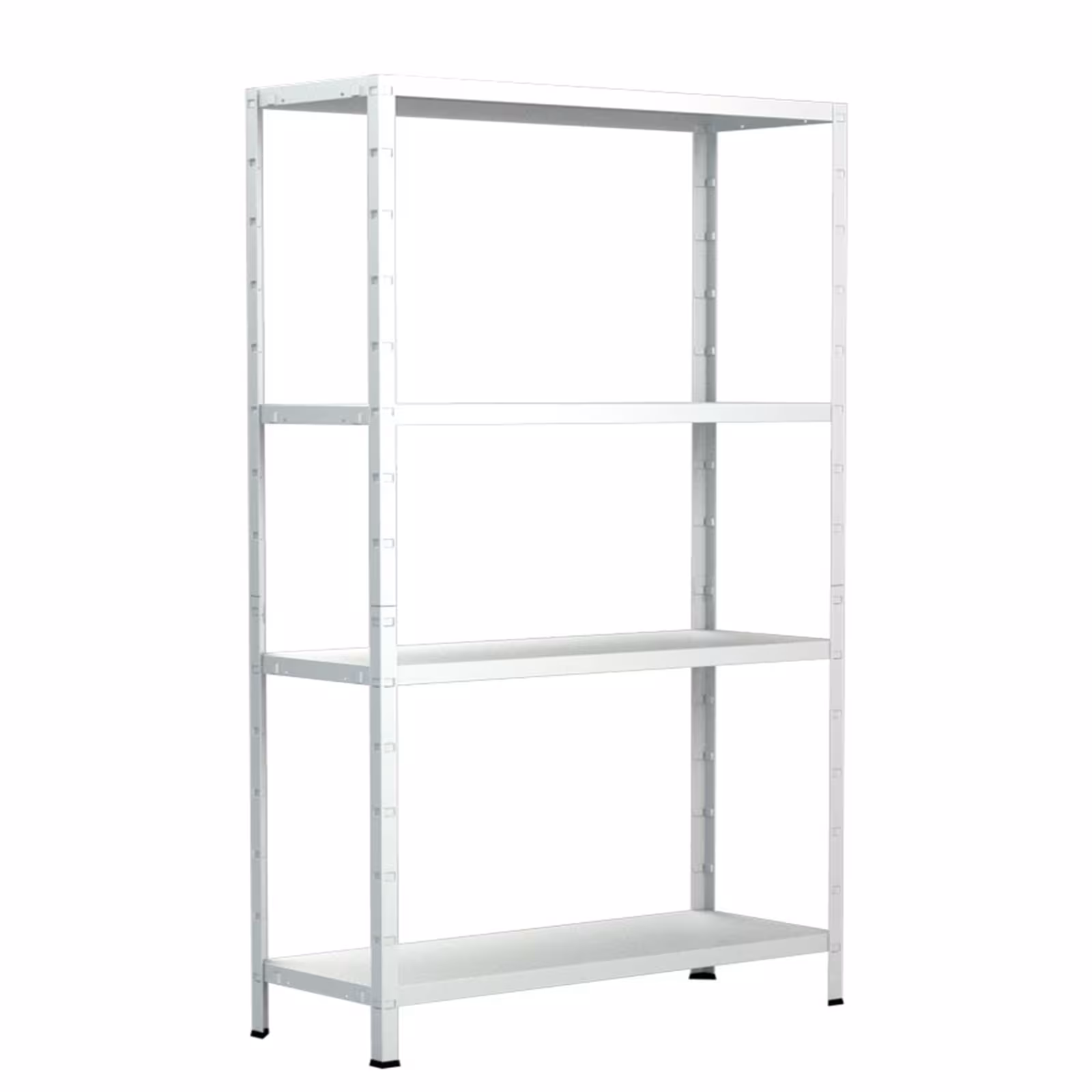 Étagère enfichable SCHULTE Regalwelt avec 4 étagères, 200x100x50 cm (HxLxP), blanche de Schulte Regalwelt Étagère enfichable SCHULTE Regalwelt avec 4 étagères, 200x100x50 cm (HxLxP), blanc, étagère de base, réf. R7100-04-04