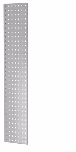 Immagine aggiuntiva dell'articolo Pannello laterale in lamiera forata, 90 x 1250 x 300 mm (A x P), RAL 7035 grigio luce dagli accessori
