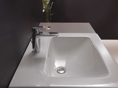 Hansgrohe Einhebel-Waschtischmischer VERNIS Blend 100 mit Zugstangen-Ablaufgarnitur 1 1/4 Zoll chrom