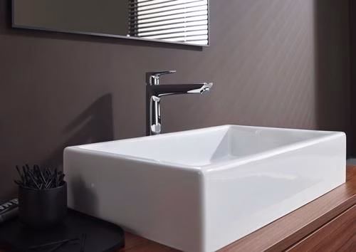 Detailbild 4073810 Hansgrohe Mitigeur monocommandé pour lavabo 240 TALIS E diamètre nominal 15 sans garniture de vidage chromé