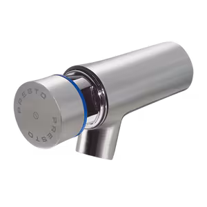 Vanne murale inox Presto Neo S, 65 mm, 7s de la marque Rada de la gamme robinetterie