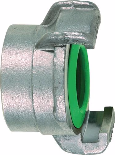 Raccordo con filettatura interna GEKA plus-E VA, 1 pollice, marca KARASTO Raccordo filettato interno GEKA plus-E KARASTO in acciaio inox, appartenente alla categoria connettori, raccordi e giunti per tubi flessibili, con codice articolo 4555511212