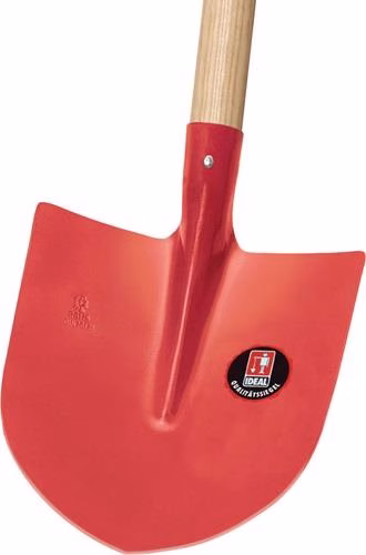 Pala di Francoforte RUHR-BRILLANT misura 5 300x270mm con manico in frassino IDEAL della categoria Pale e vanghe con codice articolo 4300500001