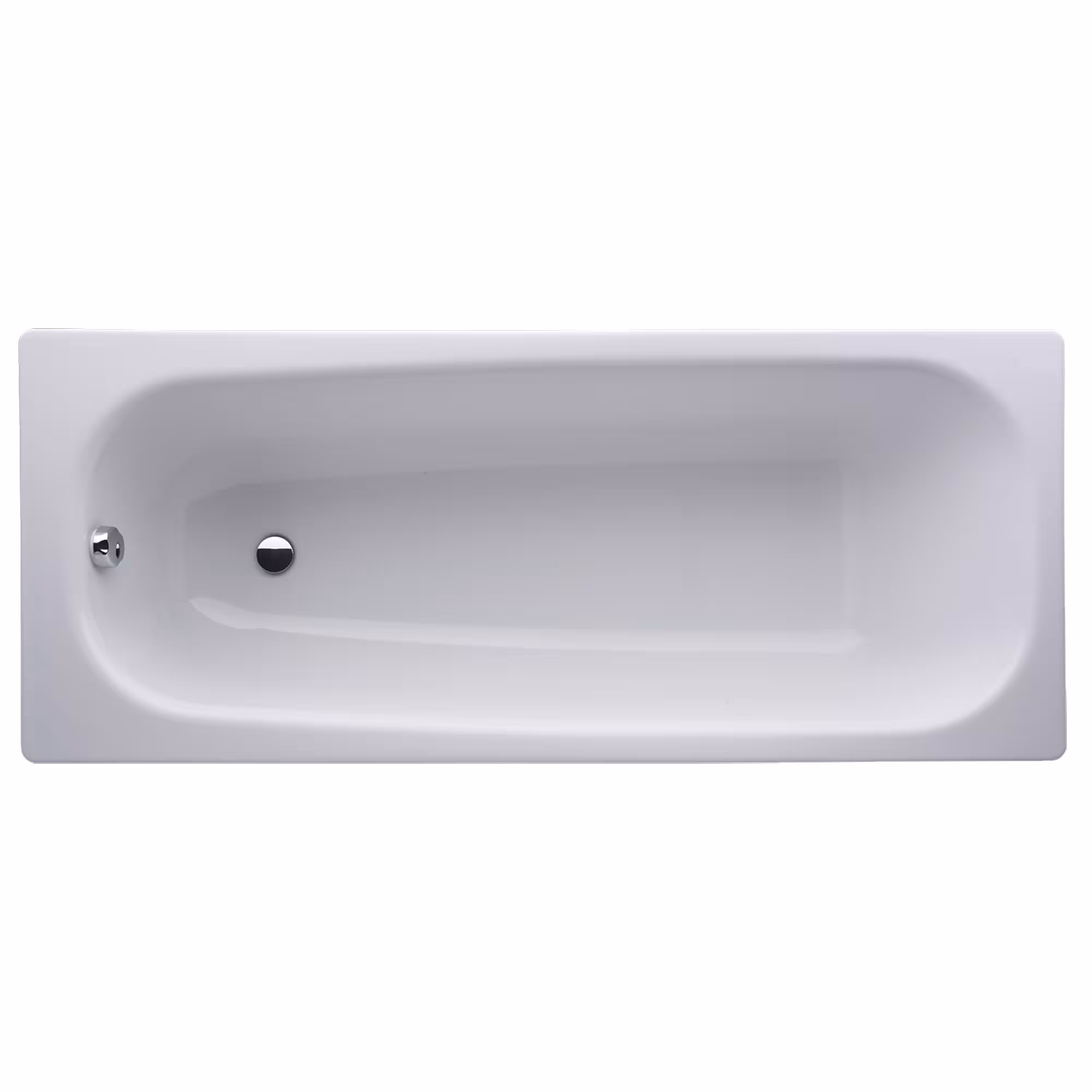 Vasche da bagno in acciaio, vasche da bagno rettangolari, in acciaio smaltato, art. 1996738