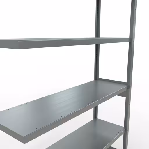 Produktbild Nr 13 des Artikels Anbauregal, Fachbodenregal Stecksystem MULTIplus250, 2500 x 1300 x 400 mm (HxBxT), 6 Fachböden, Längenriegel, verzinkt Abbildung Nr 13 des Artikels Anbauregal, Fachbodenregal Stecksystem MULTIplus250, 2500 x 1300 x 400 mm (HxBxT), 6 Fachböden, Längenriegel, verzinkt aus der Produktgruppe Stecksystem von der Marke Schulte Lagertechnik