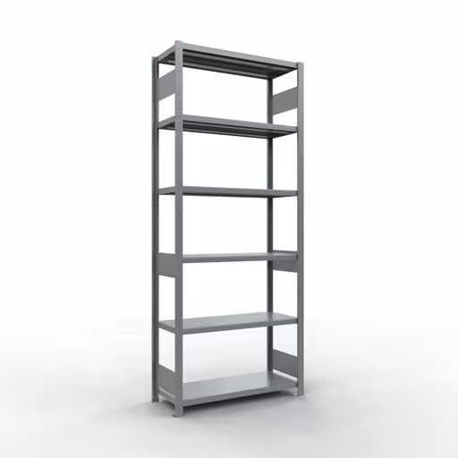 Image du produit n° 13 de l'article étagère de base, étagère système enfichable MULTIplus250, 2500 x 1000 x 400 mm, 6 étagères, galvanisée de la gamme de produits système enfichable de la marque Schulte Lagertechnik