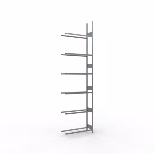 Figure n° 10 de l'article, rayonnage pour roues/pneus, 4500 x 1200 x 400 mm, galvanisé, 6 niveaux de stockage avec une charge de compartiment de 150 kg par niveau du groupe de produits des rayonnages à étagères de Schulte Lagertechnik