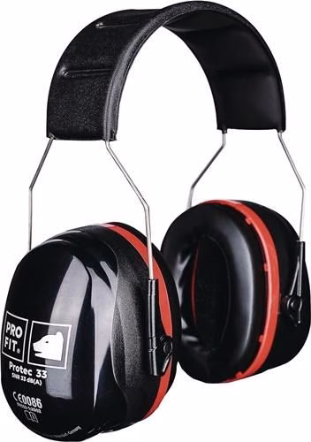 Protection auditive Protec 33 EN 352-1:2002 SNR 33 dB PRO FIT de la marque Pro Fit Protection auditive Protec 33 EN 352-1:2002 SNR 33 dB PRO FIT, de la catégorie des casques antibruit, référence 4000370460