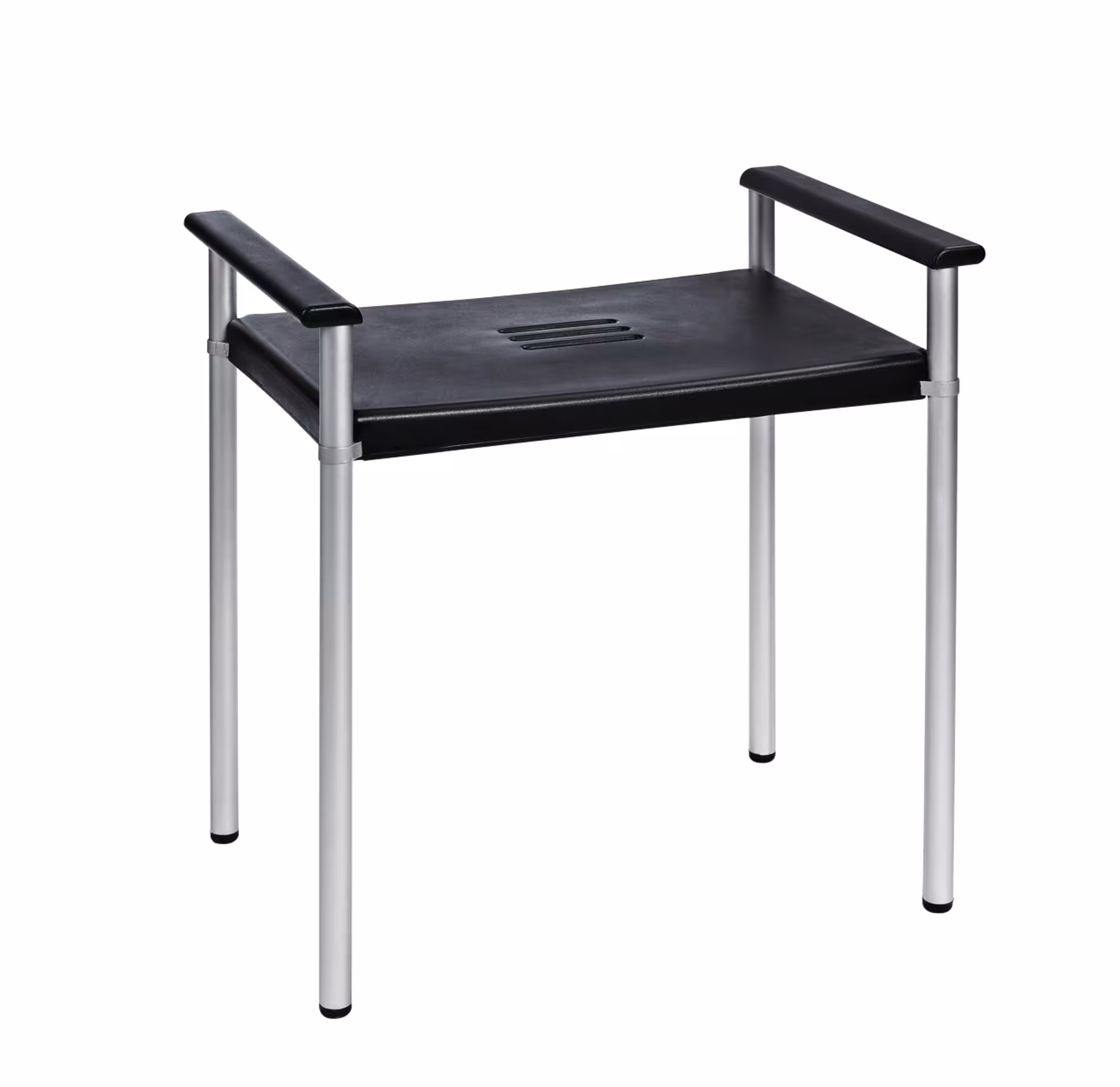 Une autre vue de l'article Tabouret de salle de bain Zac, noir de la catégorie équipement de salle de bain & sanitaire