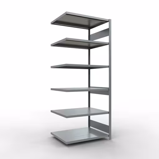 Figure n° 15 de l'article, système d'étagères enfichables MULTIplus330, 2500 x 1000 x 800 mm, 6 étagères, galvanisées du groupe de produits système enfichable de Schulte Lagertechnik