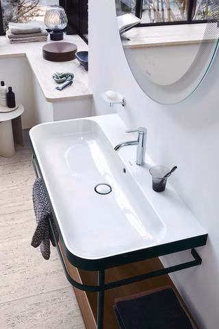 Duravit C.1 Mitigeur monocommandé pour lavabo M sans tirette, chrome Hansgrohe