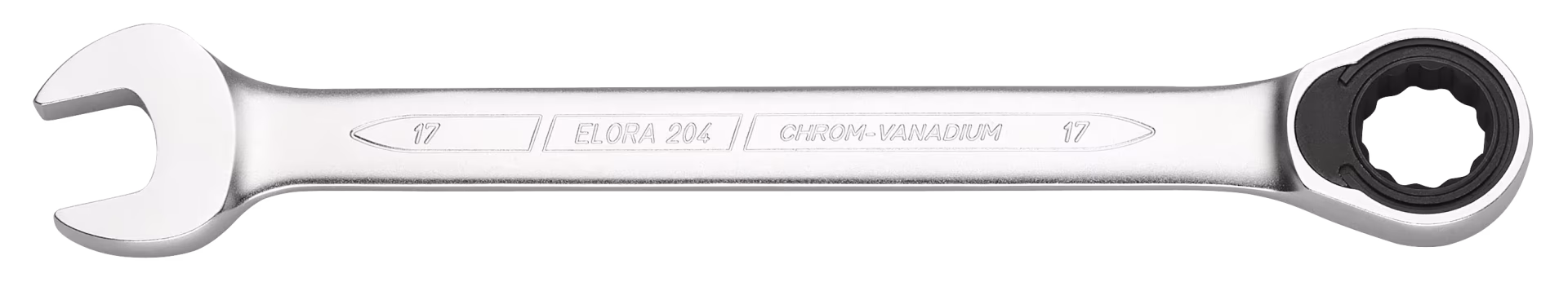 Chiave fissa con cricchetto ad anello, ELORA 204A-3/4" di ELORA Chiave combinata con cricchetto combinato, ELORA 204A della categoria Chiavi combinate con articolo n. 0204100281000