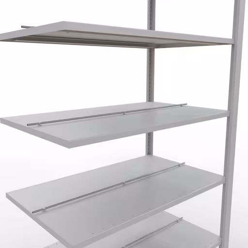 Figura n. 10 dell'articolo scaffali componibili, scaffali per ufficio, sistema a innesto MULTIplus150, 2300 x 1000 x 600 mm, 7 ripiani, , , grigio chiaro del gruppo di prodotti scaffali per ufficio della marca Schulte Lagertechnik