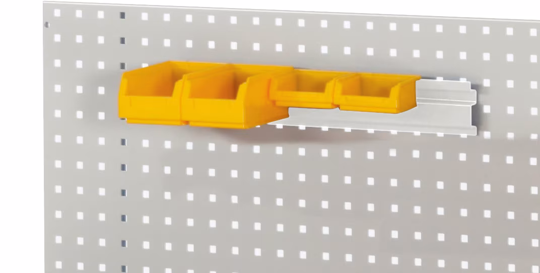 Barra di sospensione per lamiera forata della categoria Attrezzature per il posto di lavoro con il numero di articolo 09-KES-LP-0500.12