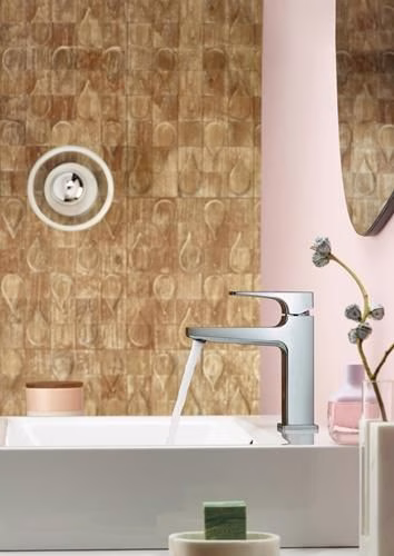 Hansgrohe Einhebel-Waschtischmischer METROPOL 110 mit Push-Open Ablaufgarnitur G 1 1/4 Zoll chrom