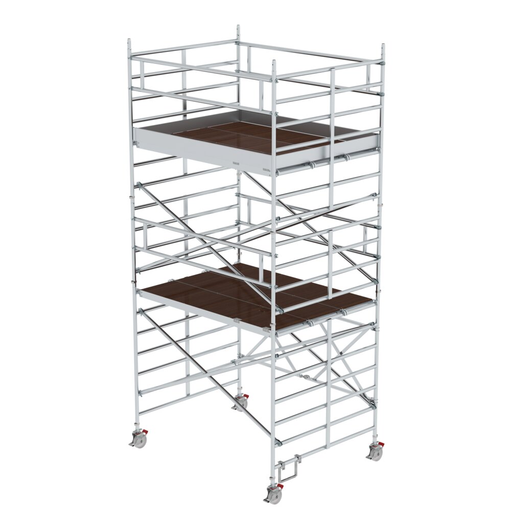 Échafaudage pliant Munk à triple plateforme, de la catégorie Échafaudages pliants, référence 115544