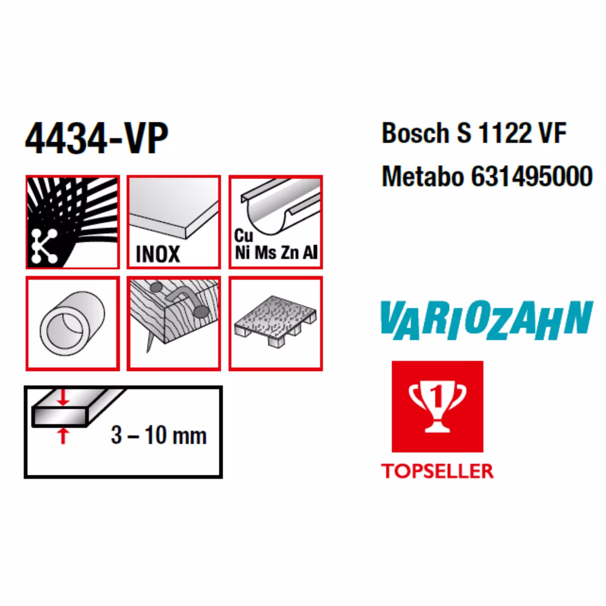 Bi-Metall-Säbelsägeblatt für Holz nagelfest von der Marke MPS aus der Kategorie Säbelsägeblatt