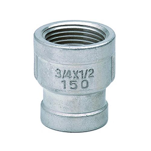 Bussola di riduzione Atusa in acciaio inox IG-IG N. 240 (AISI 316) / PN16, raccordi filettati in acciaio inox