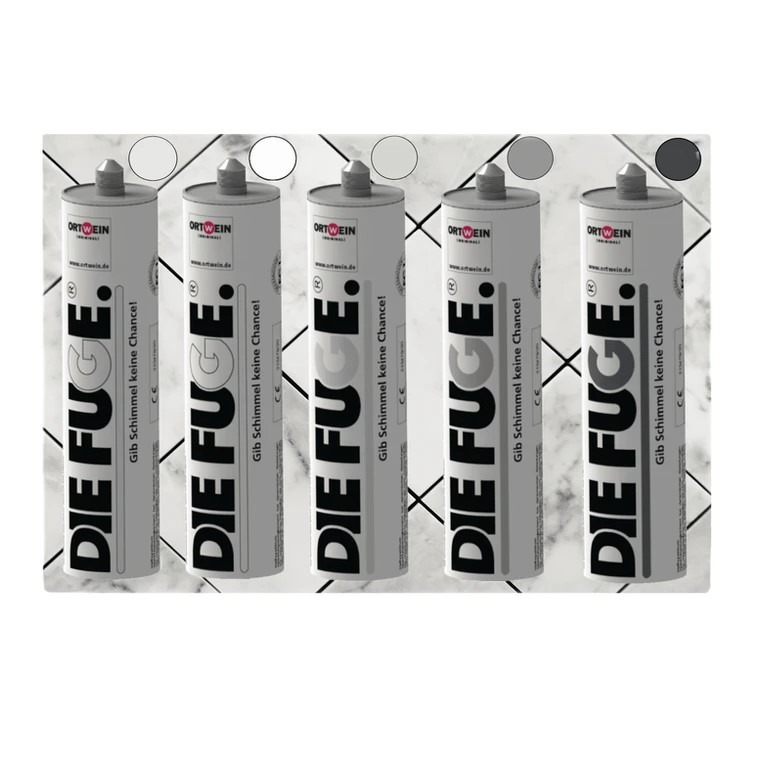 Die Fuge Kartusche 300 ml Dichtstoff von der Marke Die Fuge Die Fuge Kartusche 300 ml Dichtstoff aus der Kategorie Silikon