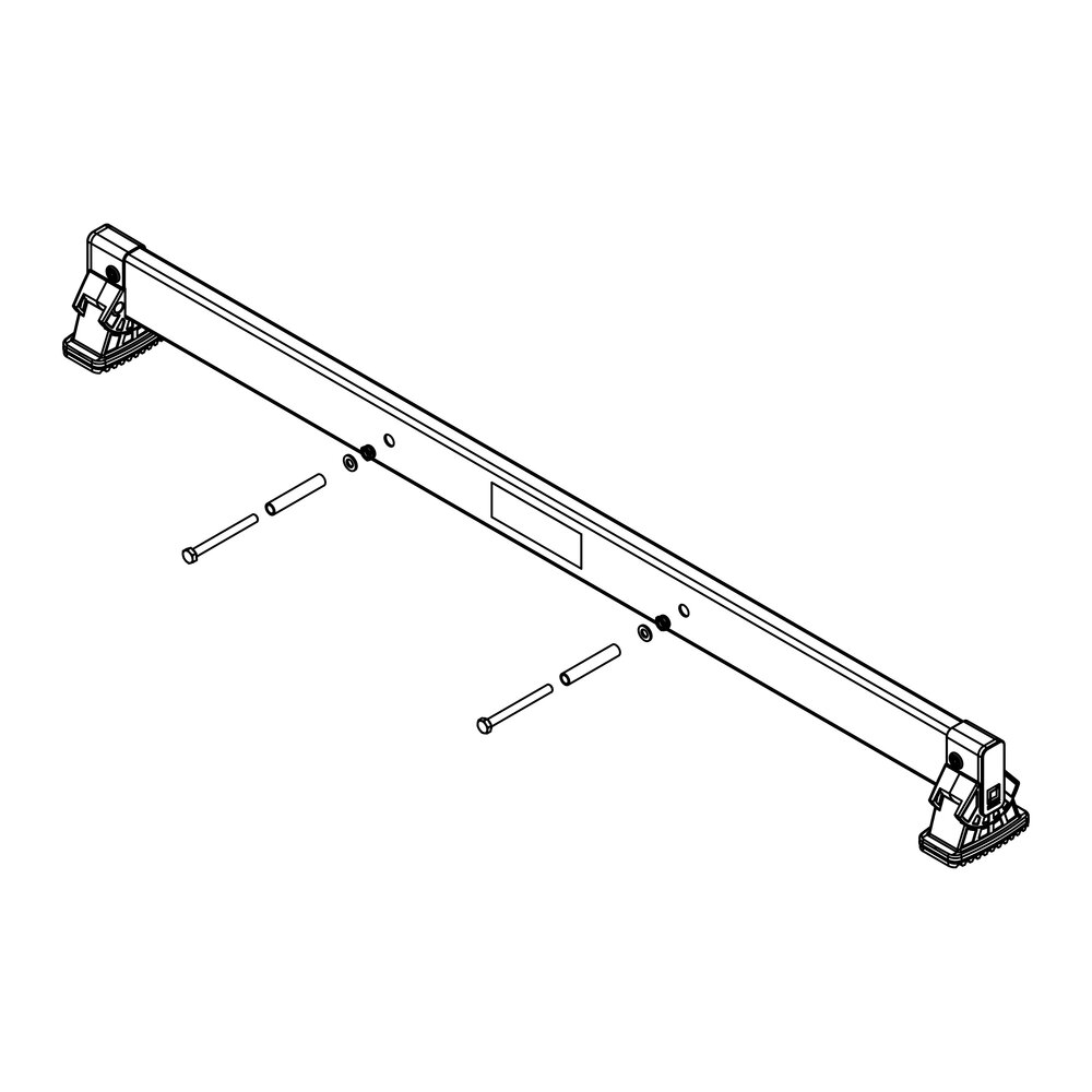 Munk livello® traversa 120/395/73 di Günzburger Steigtechnik Traversa Munk nivello® della categoria accessori e ricambi per attrezzature di accesso con numero di articolo 800082