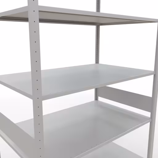 Image du produit n° 15 de l'article étagère de base, système enfichable MULTIplus150, 3000 x 1300 x 800 mm, 7 étagères, RAL 7035 gris clair de la gamme de produits système enfichable de la marque Schulte Lagertechnik
