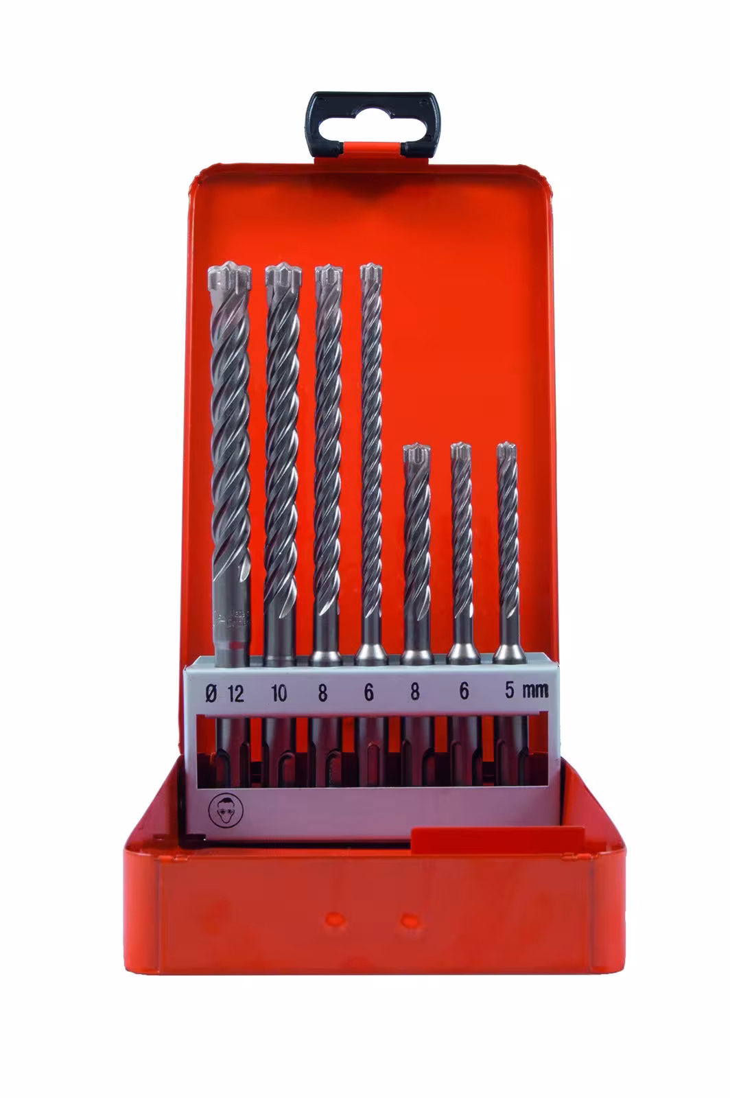 Cassetta trapano Rocket 5 SDS-plus 7 pezzi. 5-12 mm, punta, articolo n. 83044