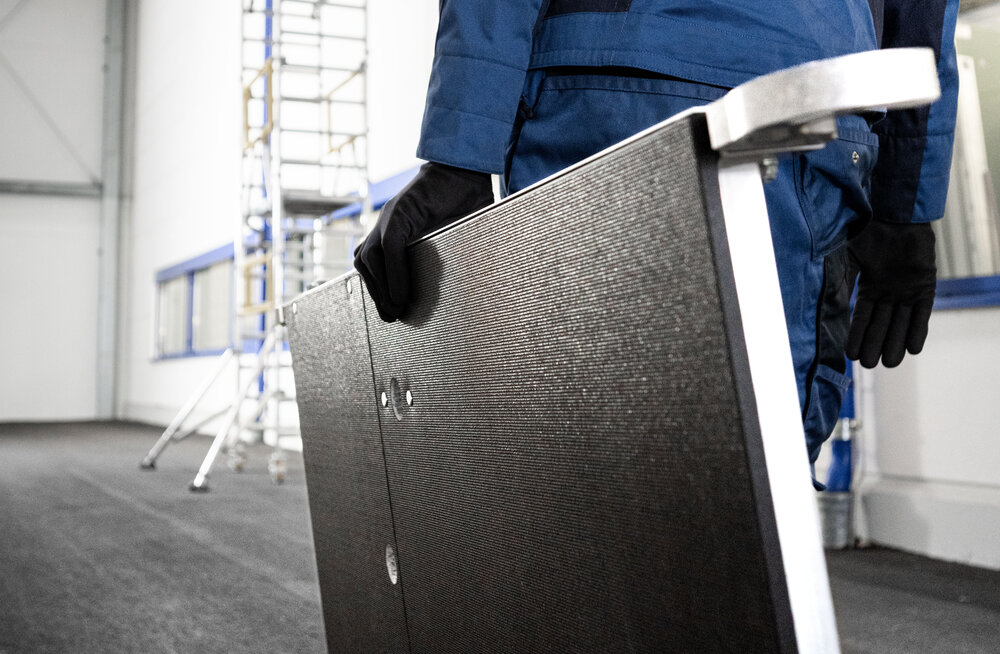 Munk FlexxTower Ergo, piattaforma con ribalta da 1,25 m