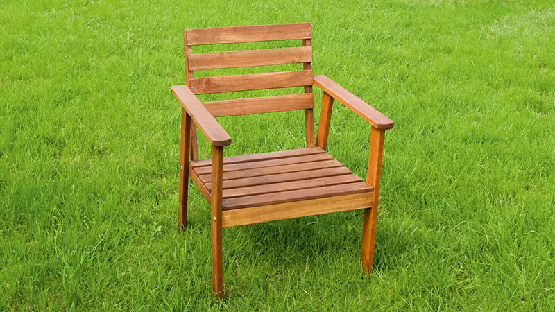 Olio per la cura del legno TecLine 1 litro Gras, Stuhl, Gebeiztes Holz, Holz, Rasen