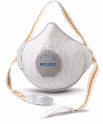 Atemschutzmaske Air Plus ProValve 340801 FFP3/V R D mit Ausatemventil MOLDEX von der Marke Moldex Atemschutzmaske Air Plus ProValve 340801 FFP3/V R D mit Ausatemventil MOLDEX aus der Kategorie Atemschutzmasken und Filter mit der Teilenummer 4000370791
