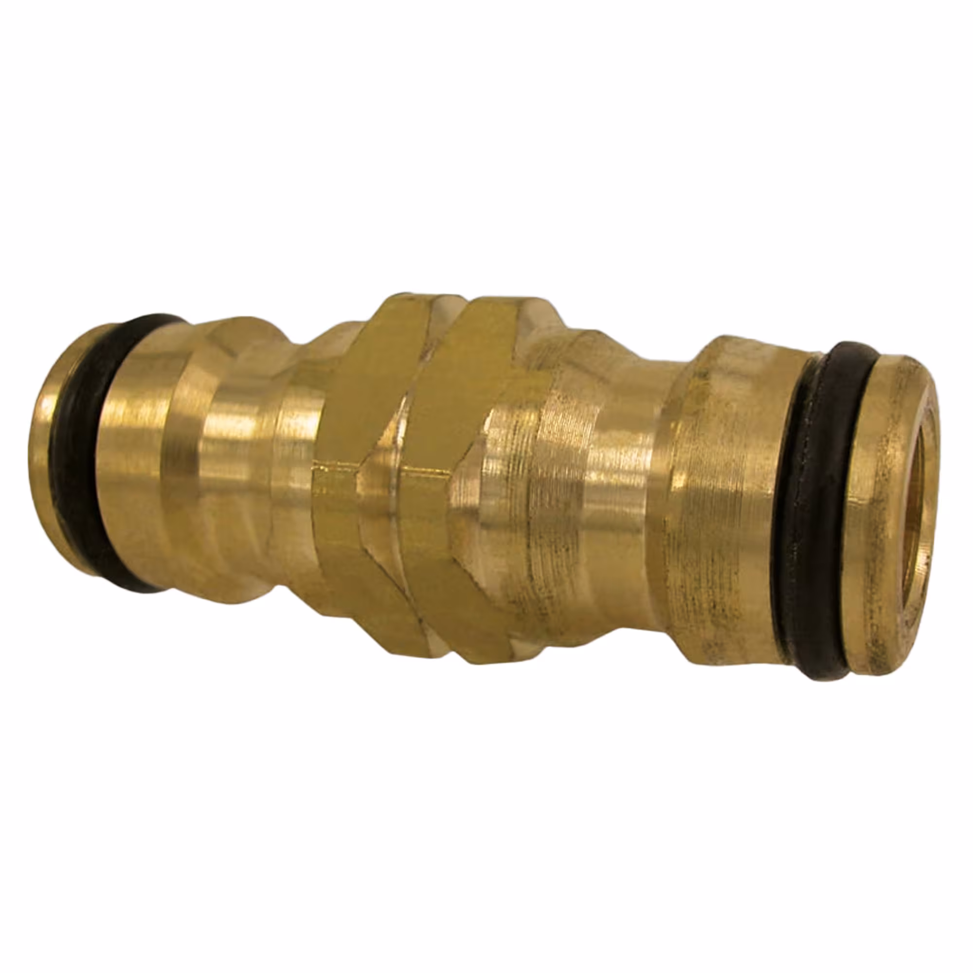 Spina doppia, raccordi a innesto in ottone, articolo n. 33051