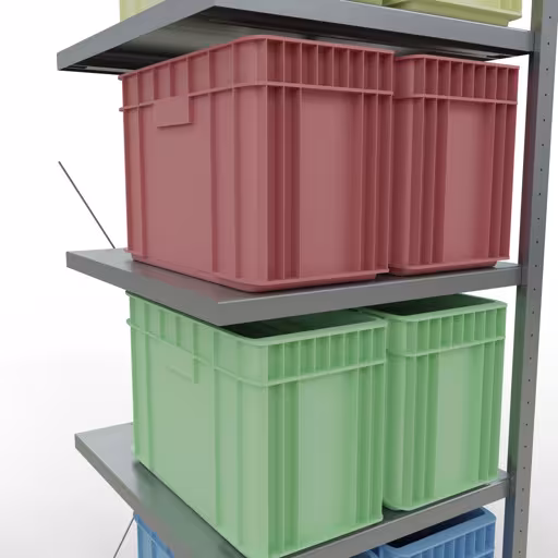 Immagine aggiuntiva dell'articolo Ripiano aggiuntivo, ripiano per ripiano, sistema a innesto MULTIplus250, 2000 x 750 x 800 mm (AxLxP), 5 ripiani, traversa, zincato da ripiano aggiuntivo