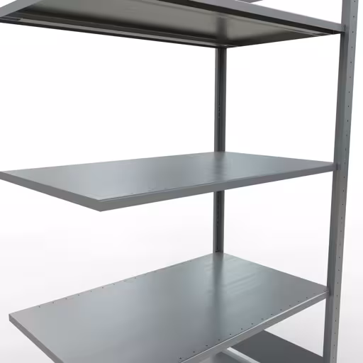 Figure n° 9 de l'article étagère complémentaire, étagère à étagères, système enfichable MULTIplus85, 2000 x 1000 x 600 mm, 5 étagères, galvanisé du groupe de produits système enfichable de la marque Schulte Lagertechnik