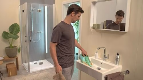 Hansgrohe METRIS 230 miscelatore monocomando per lavabo con diametro 15 mm con bocca girevole e scarico a scomparsa G 1 1/4 di pollice cromo