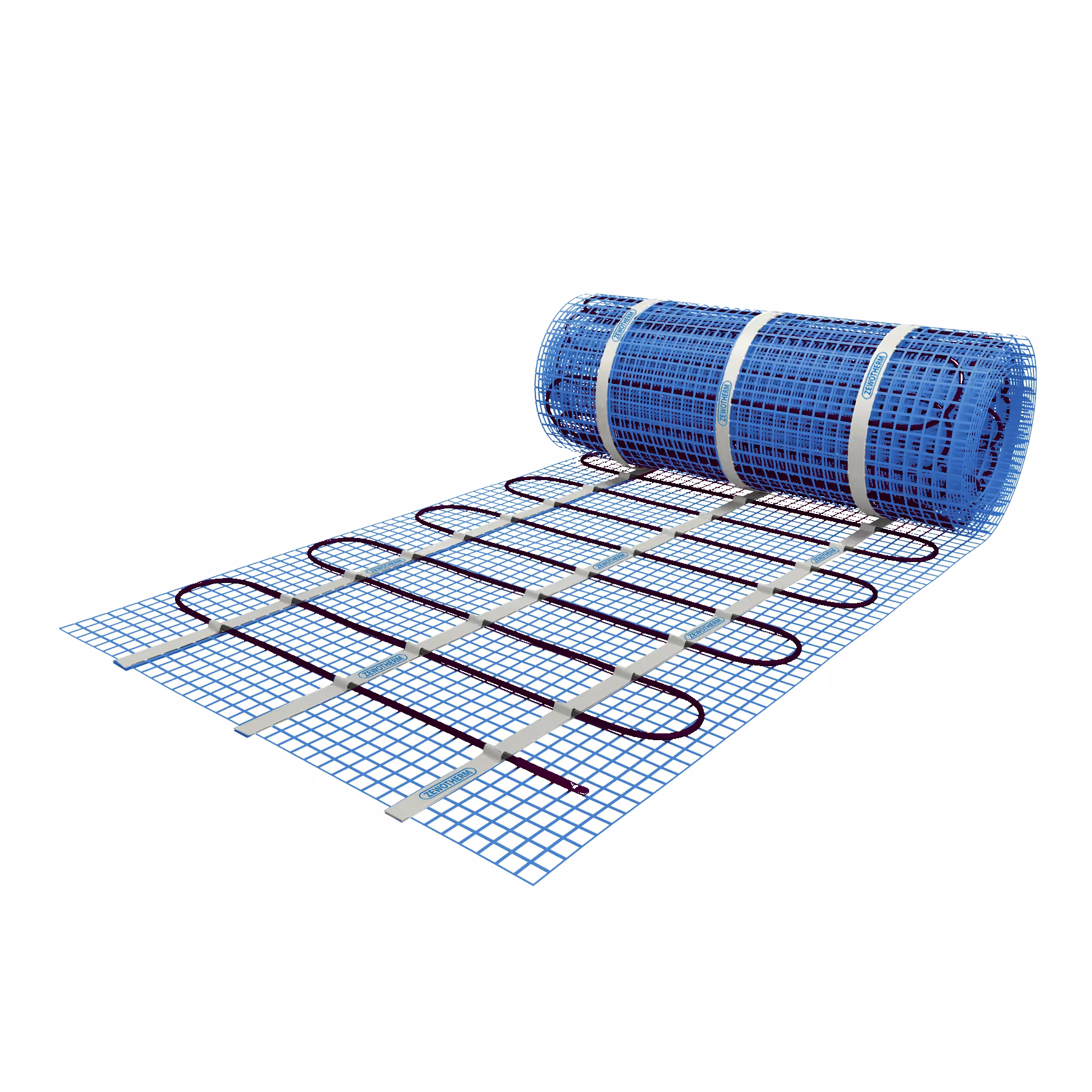 Tapis chauffant électrique Zewotherm, chauffage au sol électrique, réf. 11330004