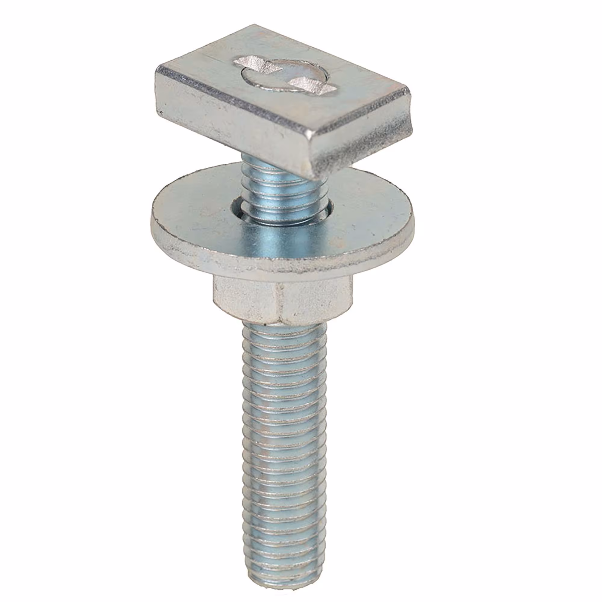 Fissaggio con testa a martello Fixotec per profilo 27/18 - 28/30 - 30/15 - 30/30 M8x80mm zincato di Fixotec Fixotec fissaggio con testa a martello testa stretta 27/18 e 28/30, profilo 27/18 e 28/30 | 30/15 e 30/30, articolo n. 200362