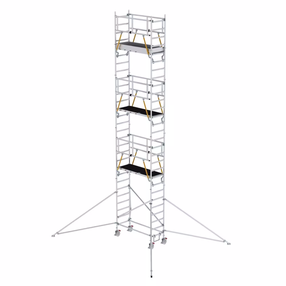 Découvrez FlexxTower SGX avec le garde-corps leader de la catégorie des échafaudages mobiles avec le numéro d'article. 125150 dans la boutique en ligne qpool24