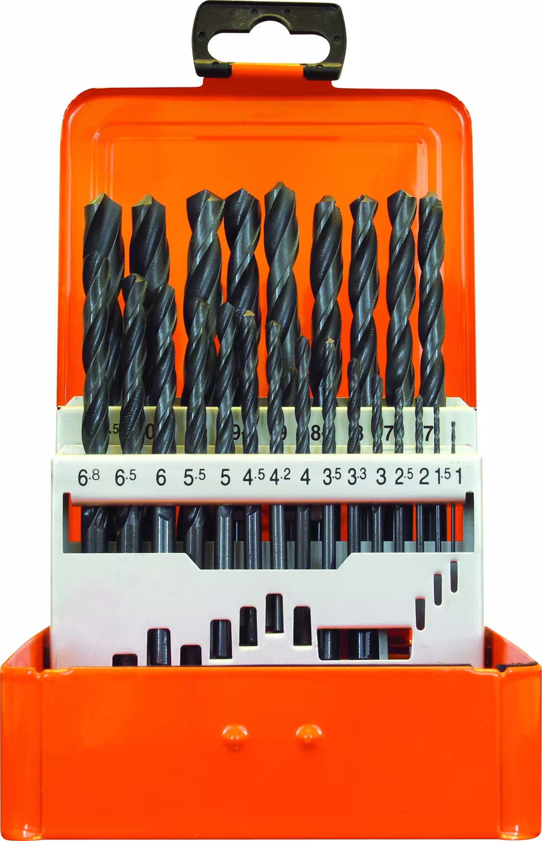 Cassette de perçage HSS-R 24 pièces 1-10,5/0,5 mm ECO, foret, réf. 60325