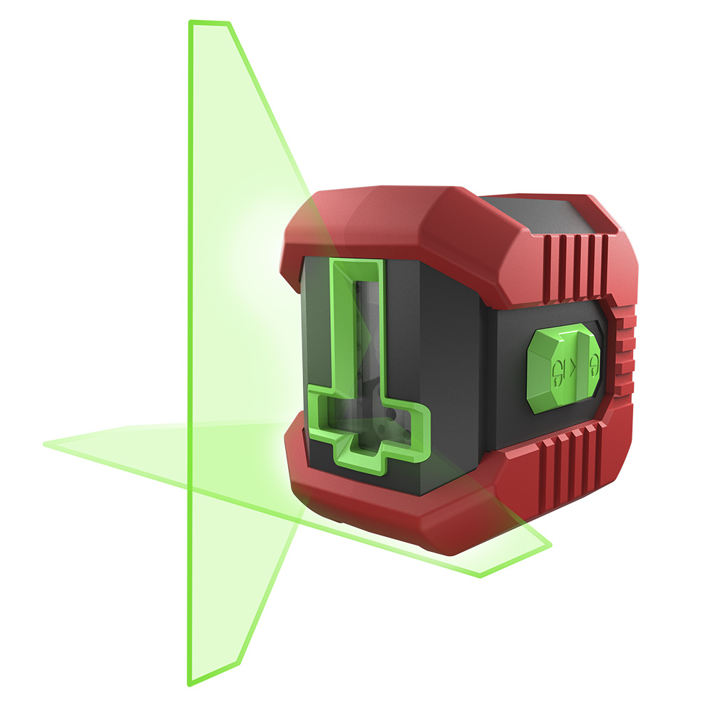 Ohne Text 847825 Kreuzlinienlaser QB Green Set