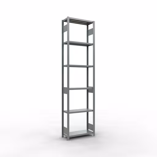 Figura n. 13 dell'articolo scaffale base, scaffale, sistema a innesto MULTIplus250, 3000 x 750 x 300 mm (AxLxP), 7 ripiani, barre longitudinali, zincato del gruppo di prodotti sistema a innesto della marca Schulte Lagertechnik