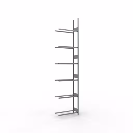 Abbildung Nr 11 des Artikels Anbauregal, Räder-/Reifenregal, 4500 x 1000 x 400 mm, verzinkt, 6 Lagerebenen á 150 kg Fachlast pro Ebene aus der Produktgruppe Fachbodenregale von der Marke Schulte Lagertechnik