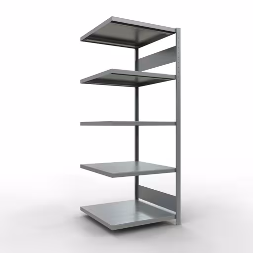 Figure n° 10 de l'article Système d'étagères enfichables MULTIplus250, 2000 x 750 x 800 mm, 5 étagères, galvanisé du groupe de produits Système enfichable de Schulte Lagertechnik