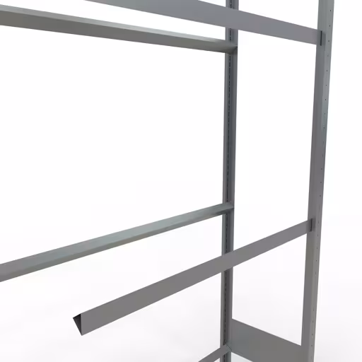 Scaffale aggiuntivo, portaruote/pneumatici, 2000 x 1050 x 400 mm (AxLxP), zincato, 3 livelli di stoccaggio con carico dello scomparto di 150 kg per livello della Schulte Lagertechnik con l'articolo n. 20771