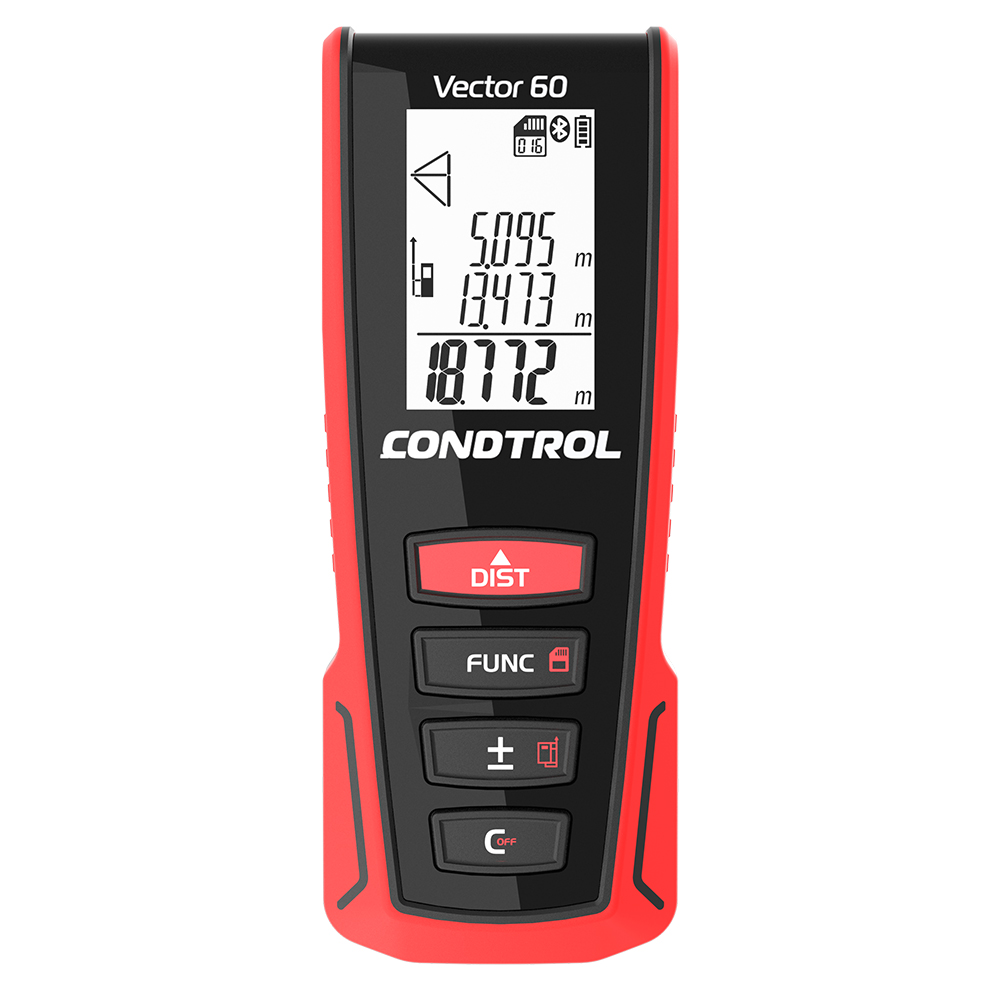 Telemetro laser Vector 60 del marchio Condtrol Telemetro laser Vector 60 della categoria telemetri laser con codice articolo 1-4-104