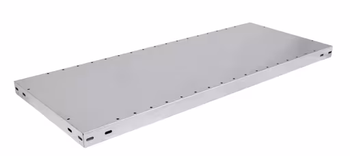Un'altra vista dell'articolo Scaffale MULTIplus250, 1300 x 800 mm, zincato, senza materiale di fissaggio della categoria Sistema a incastro