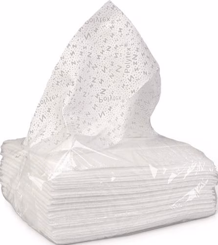 Lingettes Polytex®light 1 pli avec logo Polytex en relief, blanches, environ 400 mm de long x environ 420 mm de large, paquet de 12 x 35 lingettes, marque Polytex Chiffons Polytex®light 1 pli avec gaufrage Polytex, blancs, environ 400 mm de long x environ 420 mm de large, 12 x 35 pièces, de la catégorie Chiffons de nettoyage et d'essuyage, Serviettes, Rouleaux de serviettes, référence 9000469305