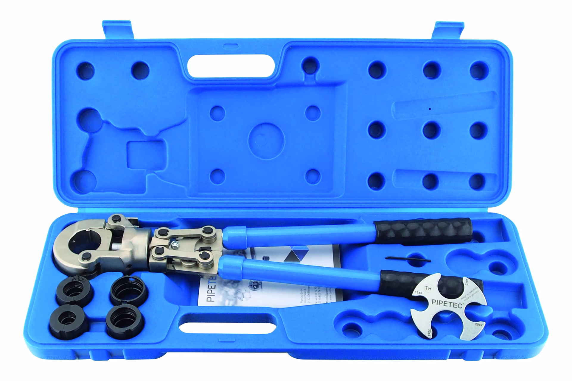 Pince à sertir manuelle Pipetec TH-Profil avec étui TH-Profil et inserts 16-32 mm de la catégorie Ciseaux avec le numéro d'article HPZTH1632