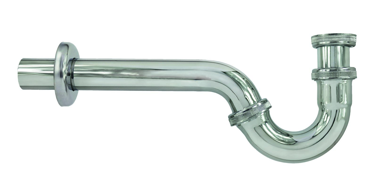 Siphon anti-odeurs pour tuyaux en acier inoxydable, vannes de vidange/siphon, réf. 86582