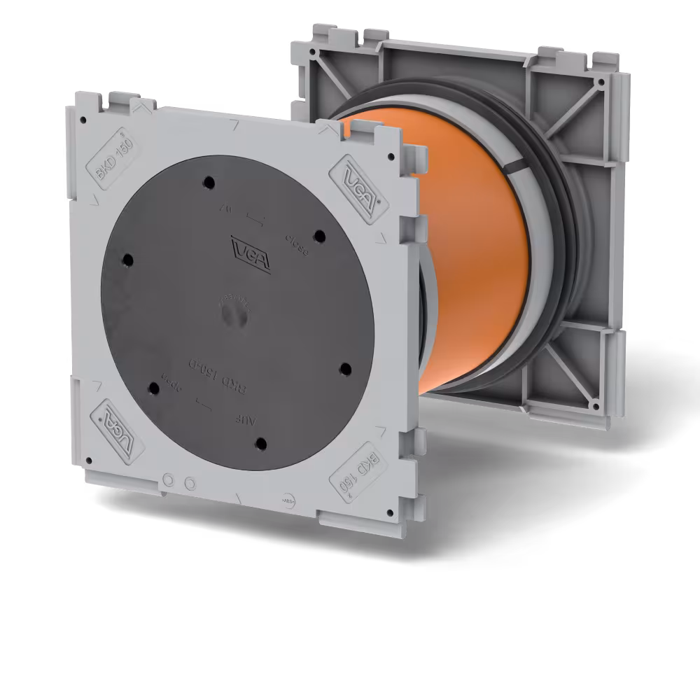 Baionetta a doppia tenuta BKD150-K2/150 di UGA System-Technik con l'articolo n. 402115015000